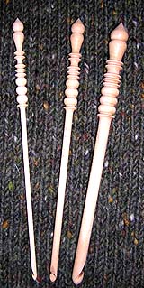 Knitting needles and crochet hooks
