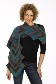 Pattern- Plymouth Yarn Boku Mitered Scarf